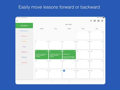 Class Planner (cloud) screenshot 14