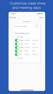Class Planner (cloud) screenshot 2