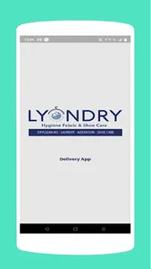 Lyondry - Delivery Person App screenshot 0