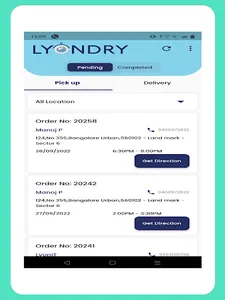 Lyondry - Delivery Person App screenshot 6