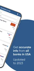 Find banks in USA screenshot 1