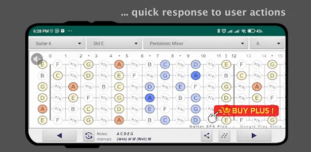 Guitar Scales Patterns Lite screenshot 3