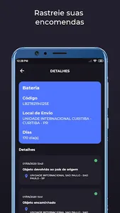 Rastreio de Encomendas screenshot 2
