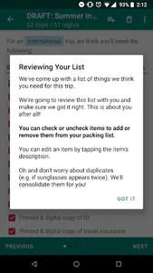 Packing List & Travel Planner screenshot 3