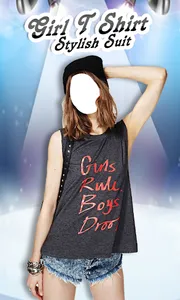 Girl T Shirt Stylish Suit screenshot 0