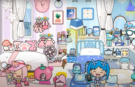 Miga Town Coloring And Puzzle screenshot 2
