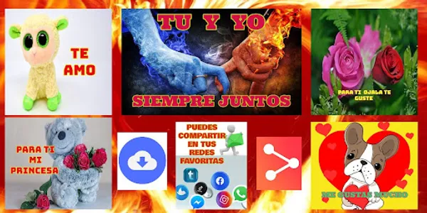 Palabras con imagenes bonitas  screenshot 0
