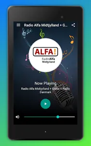 Radio Alfa Midtjylland App DK screenshot 4