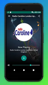 Radio Caroline UK Online App screenshot 0