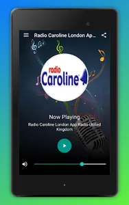 Radio Caroline UK Online App screenshot 4
