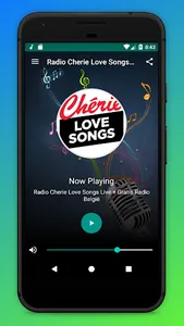 Radio Cherie FM Love Songs App screenshot 0