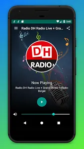 DH Radio Belgique App Online screenshot 0