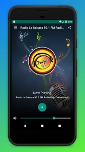 La Salsera 90.1 Radio FM App screenshot 0