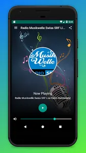 Radio Musikwelle Swiss SRF App screenshot 0
