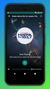 Radio Nativa FM RJ Ao Vivo App screenshot 0