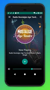 Nostalgie Radio Age Tendre App screenshot 0