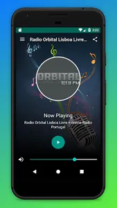 Radio Orbital FM Lisboa App screenshot 0