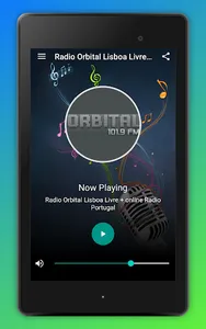 Radio Orbital FM Lisboa App screenshot 4