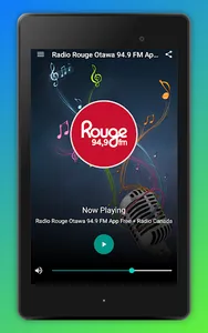 Rouge FM 94.9 Gatineau Radio screenshot 4