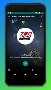 Radio TSN 1040 AM Canada App screenshot 0