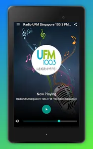 UFM 1003 Singapore Radio App screenshot 4