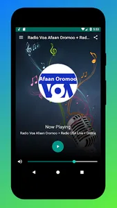 Radio Voa Afaan Oromoo FM USA screenshot 0