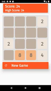 2048 Puzzle Game screenshot 1