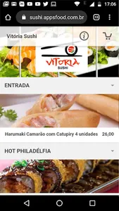 Vitória sushi Bonsucesso screenshot 1