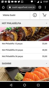 Vitória sushi Bonsucesso screenshot 2
