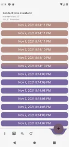 Contact lens assistant screenshot 1