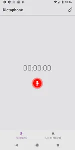 Dictaphone screenshot 0
