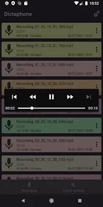 Dictaphone screenshot 4