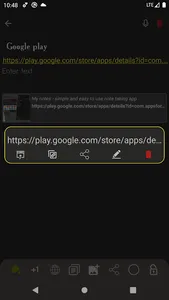 My notes screenshot 4