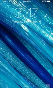 Blue Glitter Wallpaper screenshot 1