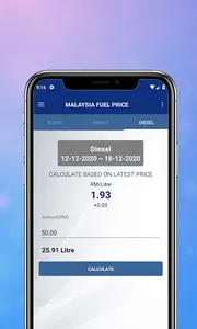 Malaysia Fuel Price screenshot 0
