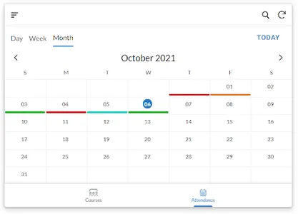 Attendance App screenshot 2