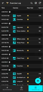 myFitness Tracker screenshot 1