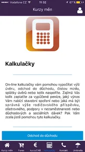 Kurzy měn screenshot 2