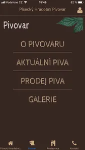Písecký Hradební Pivovar screenshot 1