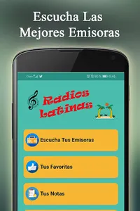 Radios Latinas screenshot 0