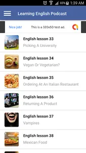 Learning English Podcast screenshot 1
