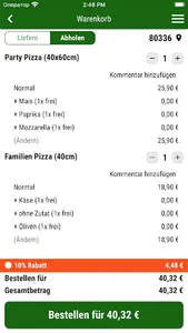 Italienische PizzaBurger screenshot 1