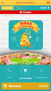 Miran Pizzeria Moers screenshot 0