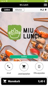 Miu Lunch screenshot 0