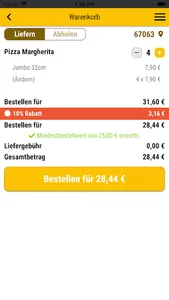 MR. Pizza Frankenthal screenshot 1