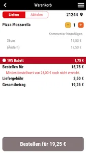 Pizzahaus Tostedt Lieferdienst screenshot 1