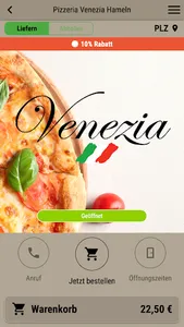Pizzeria Venezia Hameln screenshot 0