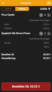 Pizzeria Venezia Löhne screenshot 1