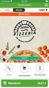Pizzeria Zeitlos screenshot 0