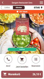 Sangam Restaurant Gera screenshot 0